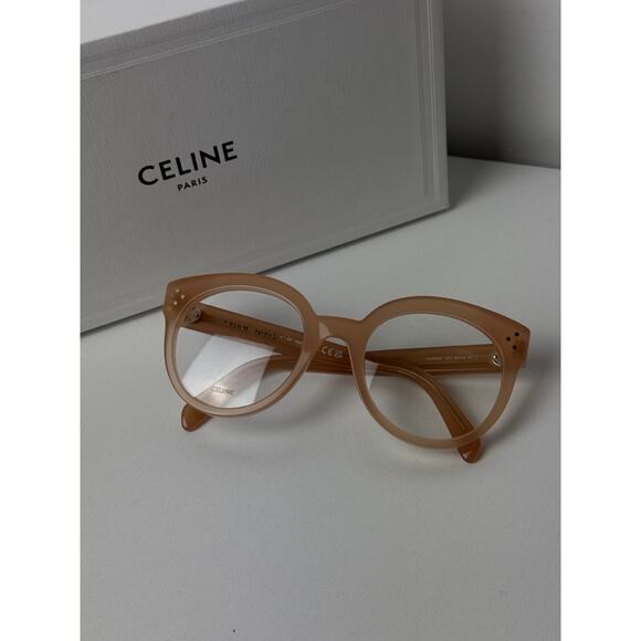 NEW Celine CL50093I Eyeglasses Frames Milky Pink - Picture 5 of 8